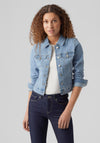 Vero Moda Luna Denim Jacket, Light Blue