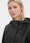 Vero Moda Lou Coated Short Jacket, Black