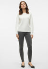 Vero Moda Doffy Knit Sweater, Snow White