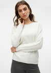 Vero Moda Doffy Knit Sweater, Snow White