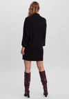 Vero Moda Nancy Long Sleeve Knit Dress, Black