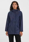 Vero Moda Lou Coated Short Jacket, Navy