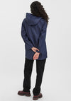 Vero Moda Lou Coated Short Jacket, Navy