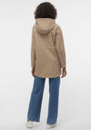 Vero Moda Lou Coated Short Jacket, Beige