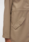 Vero Moda Lou Coated Short Jacket, Beige