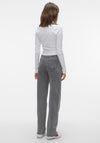 Vero Moda Tessa Wide Leg Jeans, Medium Grey