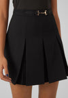 Vero Moda Clea Pleated Mini Skirt, Black