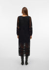 Vero Moda Bella Lace Midi Dress, Black