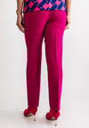 Via Veneto Penny Slim Leg Trousers, Pink