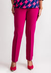 Via Veneto Penny Slim Leg Trousers, Pink