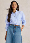 White Stuff Laurel Long Striped Shirt, Blue