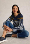 White Stuff Whitney Striped Sweater, Navy Multi