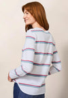 White Stuff Cassie Striped T-Shirt, White Multi