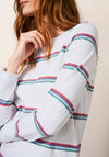 White Stuff Cassie Striped T-Shirt, White Multi