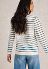 White Stuff Willow Striped Top, White Multi