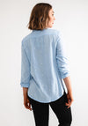 White Stuff Sophie Organic Cotton Shirt, Light Blue