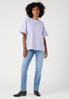 Wrangler Girlfriend Tee T-Shirt, Lavender