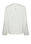 Y.A.S Selmi Cowl Neck Blouse, Star White