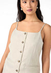 Y.A.S Blonna Waistcoat Top, Pelican