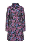 Y.A.S Sulena Jacquard Floral Shirt Dress, Pink