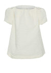 Y.A.S Rinea Cold Shoulder Top, Gardenia