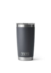 YETI Rambler 20oz Tumbler with Magslider Lid, Charcoal