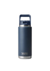 YETI Rambler 26oz Bottle with Straw Cap, Navy