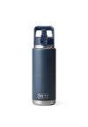 YETI Rambler 26oz Bottle with Straw Cap, Navy