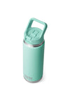 YETI Rambler 26oz Bottle with Straw Cap, Seafoam