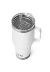 YETI Rambler 35oz Mug with Straw Lid, White