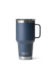 YETI Rambler 20oz Travel Mug with Stronghold Lid, Navy