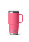 YETI Rambler 20oz Travel Mug with Stronghold Lid, Tropical Pink