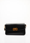 Zen Collection Rectangular Crossbody Bag, Black