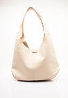 Zen Collection Hobo Shoulder Bag, Beige