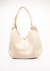 Zen Collection Hobo Shoulder Bag, Beige