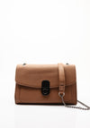 Zen Collection Chain Strap Crossbody Bag, Brown