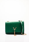 Zen Collection Tassel Detail Crossbody Bag, Green