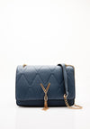 Zen Collection Tassel Detail Crossbody Bag, Blue