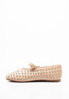 Zen Collection Studded Pumps, Beige