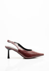 Zen Collection Pointed Toe Heels, Wine