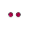 Absolute Birth Stone Stud Earrings, July