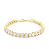 Absolute Crystal Stone Bracelet, Gold