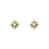 Absolute Sun Diamanté Stud Earrings, Gold