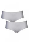 After Eden Unlimited Two Pack One Size Brief, White