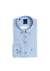 Andre Florence Long Sleeve Shirt, Blue Multi