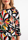 Anonymous Floral Printed Sweater, Black