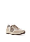 Ara Zip Detail Platform Trainers, Neutral