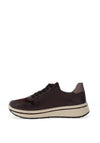 Ara Leather Sip Detail Trainers, Amarone Moon