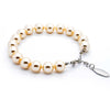 Absolute Jewellery Pearl Bracelet with Silver fixings, Pearl