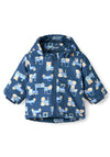 Name It Baby Boy Max Train Coat, Dark Denim